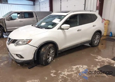2014 Nissan Rogue Sl from USA, damaged, VIN 5N1AT2MVXEC785139